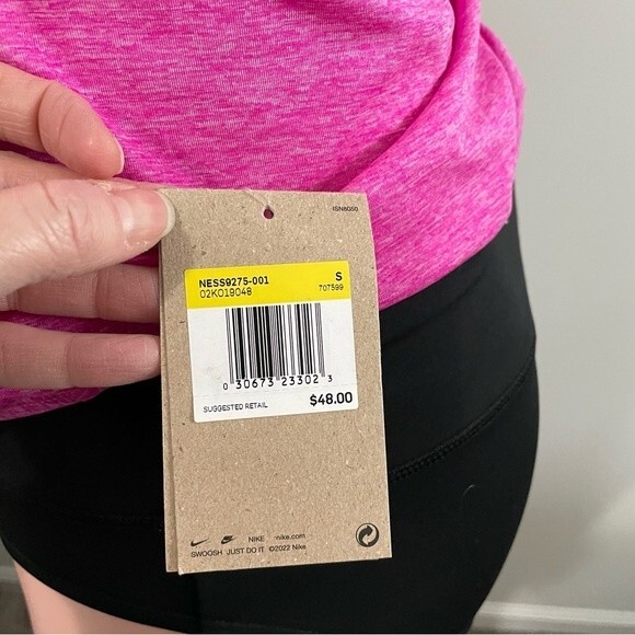 NWT Nike Texture Stripe Layered Tankini Top & Essential Full Bikini Bottom Small - Picture 8 of 16